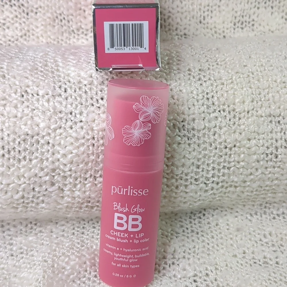 pürlisse Blush Glow BB Cream in Pink Crush, 8g/0.28oz
